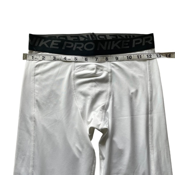 Nike Pro Boys Training Tights White Size Large - Picture 4 of 5